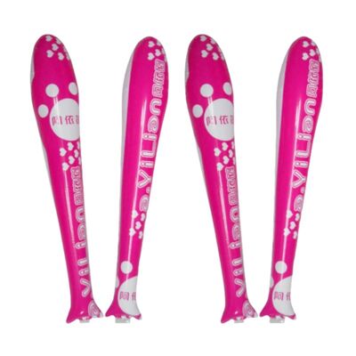 Custom Made Cheering PE Cheering Stick Creative Shape For Sports